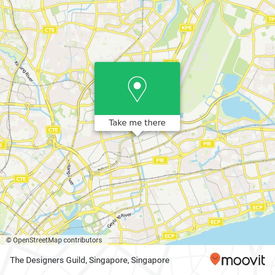 The Designers Guild, Singapore map