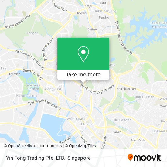 Yin Fong Trading Pte. LTD. map