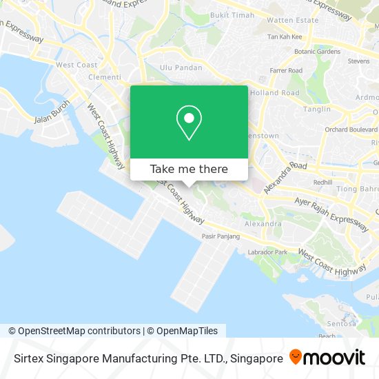 Sirtex Singapore Manufacturing Pte. LTD.地图