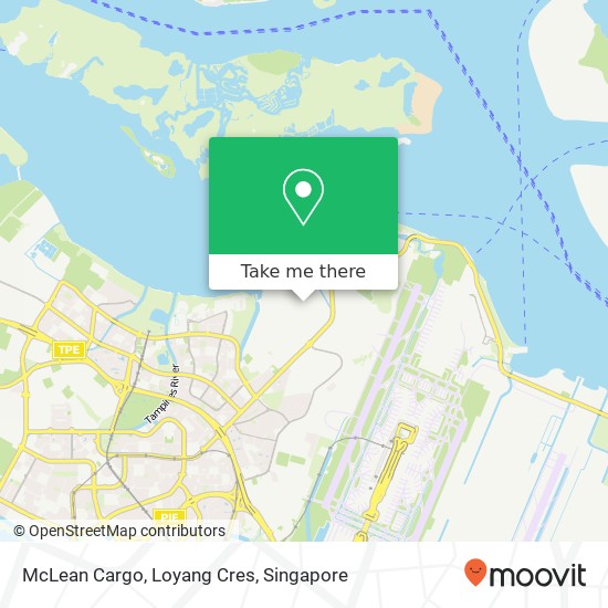 McLean Cargo, Loyang Cres地图