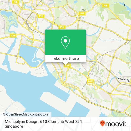 Michaelynn Design, 610 Clementi West St 1 map