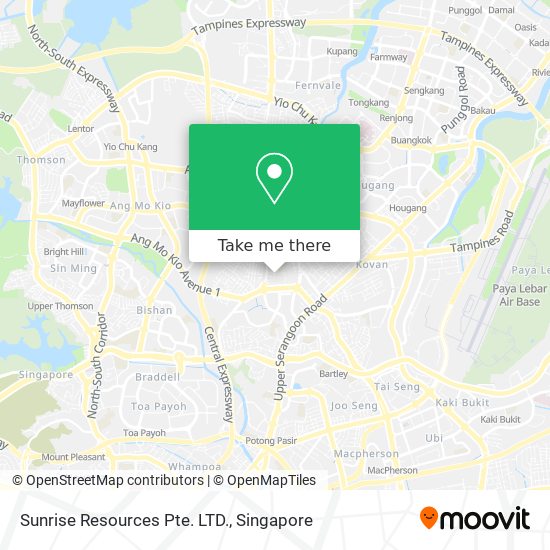 Sunrise Resources Pte. LTD. map