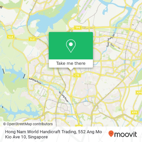 Hong Nam World Handicraft Trading, 552 Ang Mo Kio Ave 10地图