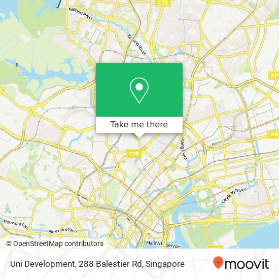 Uni Development, 288 Balestier Rd地图