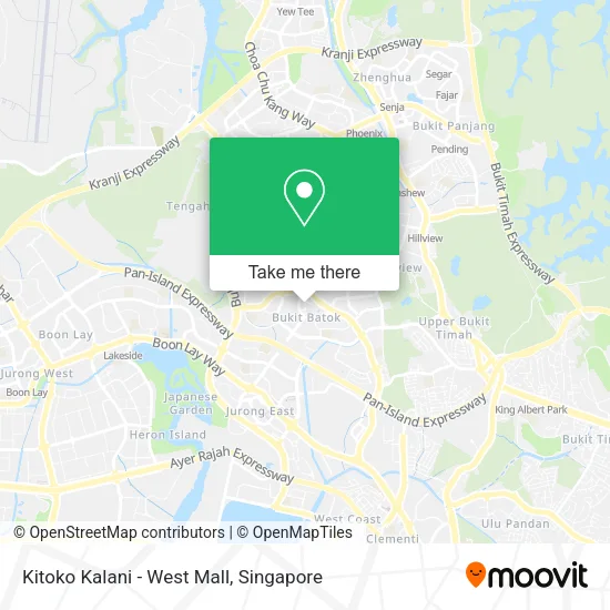 Kitoko Kalani - West Mall地图