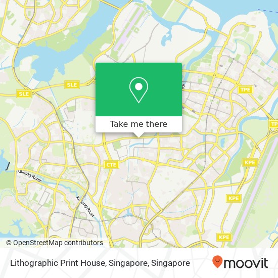 Lithographic Print House, Singapore map