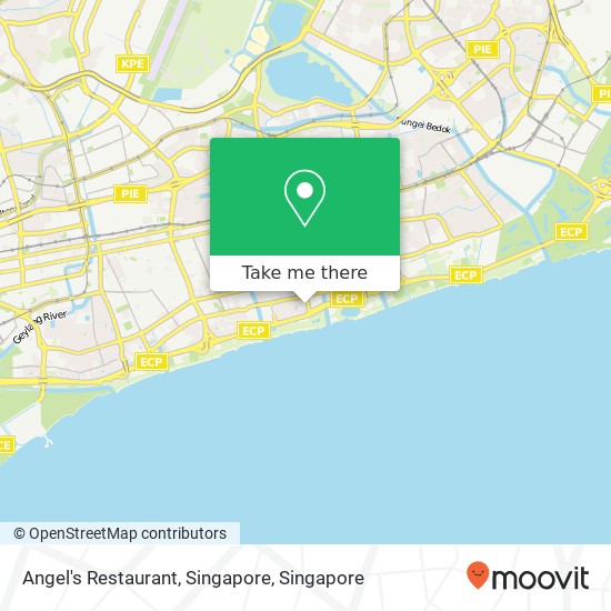 Angel's Restaurant, Singapore地图