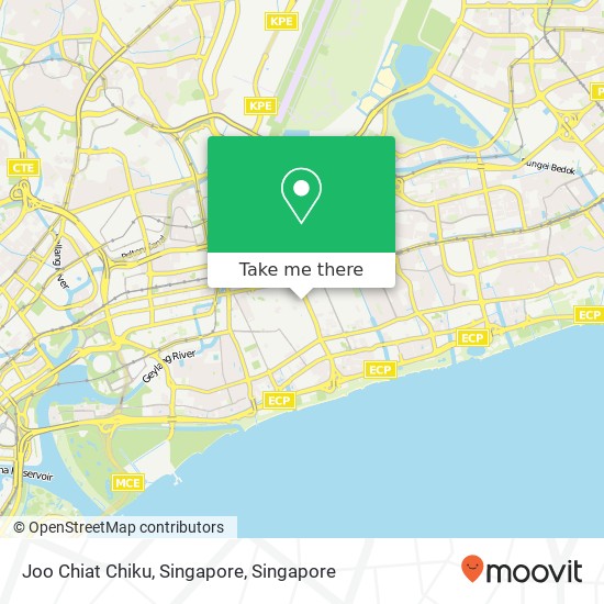 Joo Chiat Chiku, Singapore map