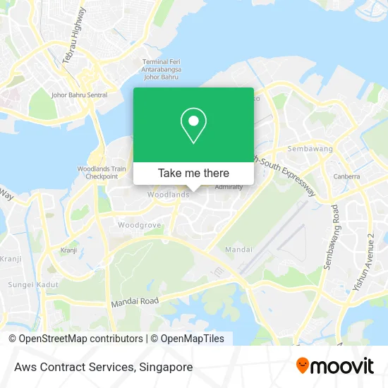 Aws Contract Services map