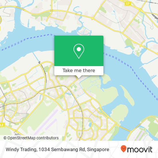 Windy Trading, 1034 Sembawang Rd地图