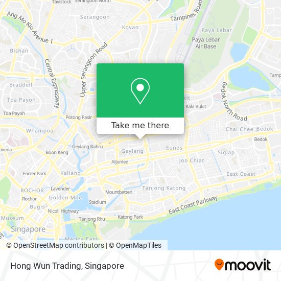 Hong Wun Trading map
