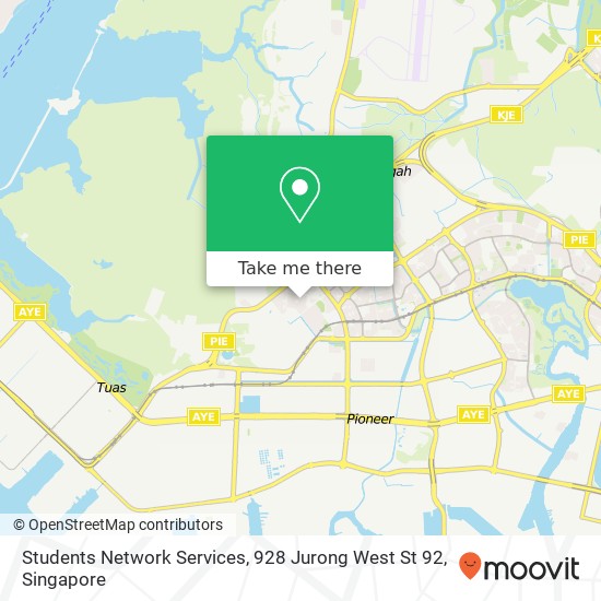 Students Network Services, 928 Jurong West St 92 map