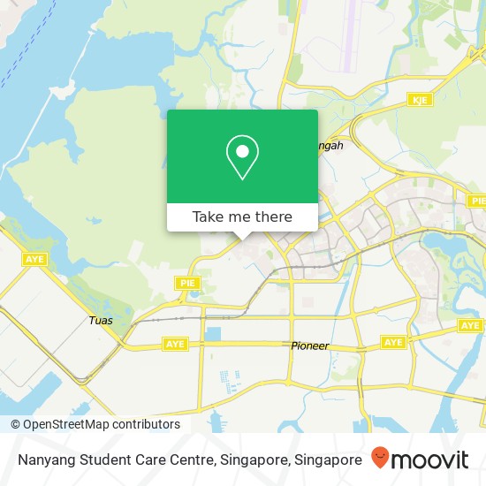 Nanyang Student Care Centre, Singapore map