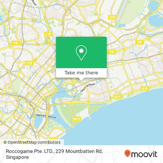 Roccogame Pte. LTD., 229 Mountbatten Rd map