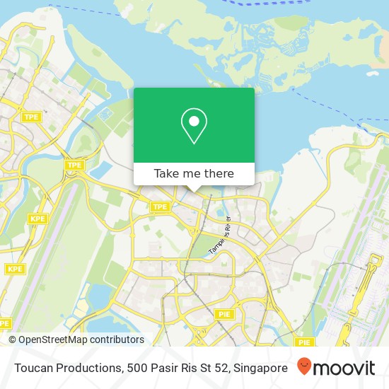 Toucan Productions, 500 Pasir Ris St 52 map