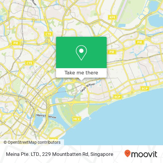 Meina Pte. LTD., 229 Mountbatten Rd map