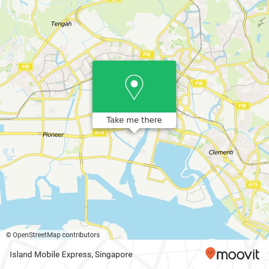 Island Mobile Express map