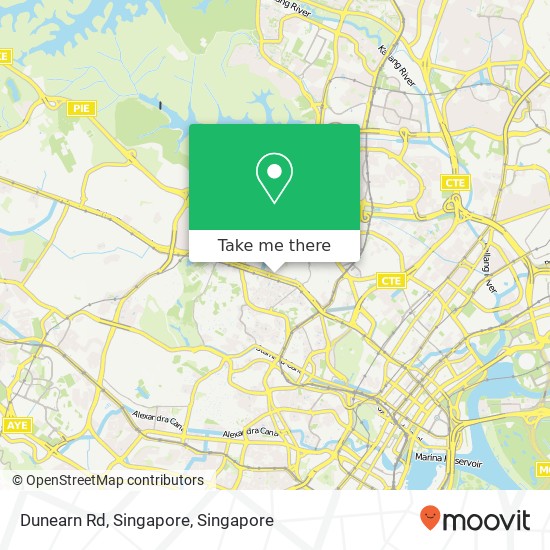 Dunearn Rd, Singapore map