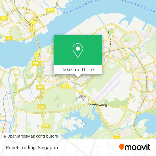 Ponet Trading map