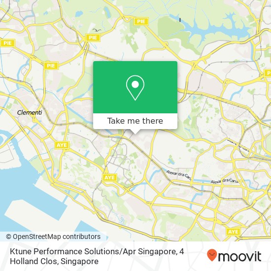 Ktune Performance Solutions / Apr Singapore, 4 Holland Clos地图