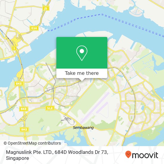 Magnuslink Pte. LTD., 684D Woodlands Dr 73 map