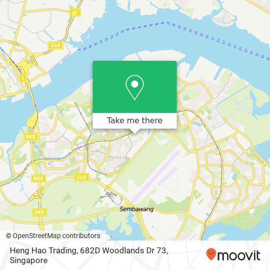 Heng Hao Trading, 682D Woodlands Dr 73地图