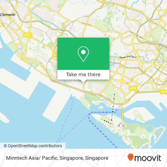 Minntech Asia/ Pacific, Singapore map