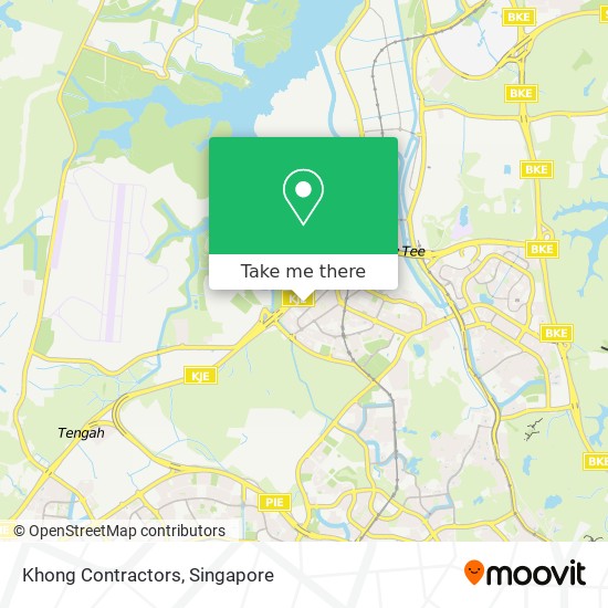 Khong Contractors map