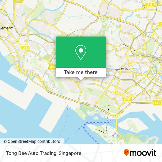 Tong Bee Auto Trading map