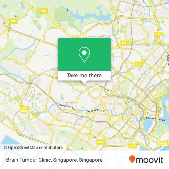 Brain Tumour Clinic, Singapore地图