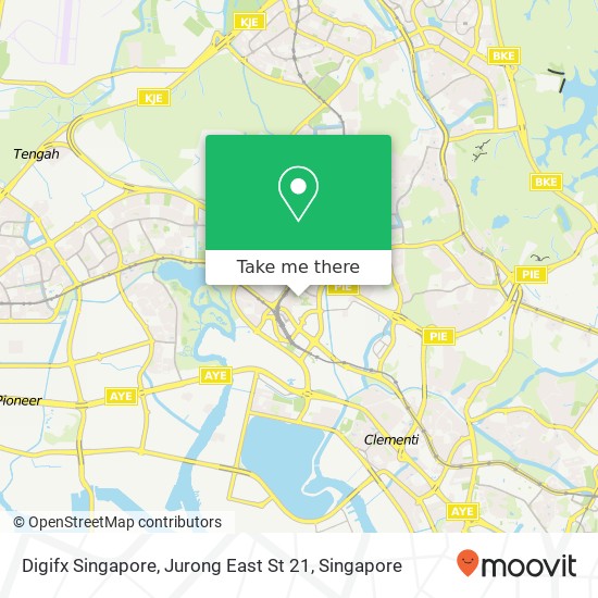 Digifx Singapore, Jurong East St 21地图