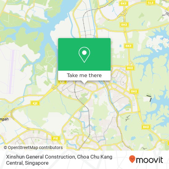 Xinshun General Construction, Choa Chu Kang Central地图