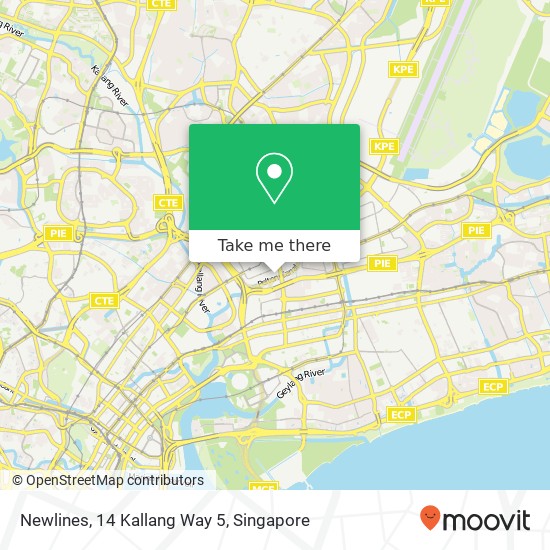 Newlines, 14 Kallang Way 5 map