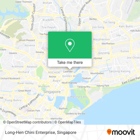 Long-Hen Chini Enterprise map