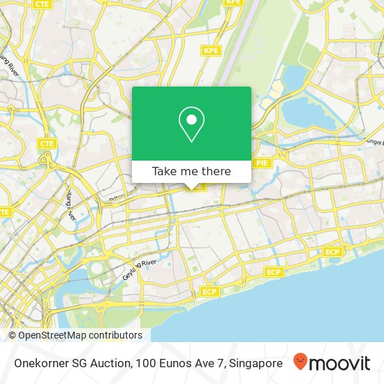 Onekorner SG Auction, 100 Eunos Ave 7 map