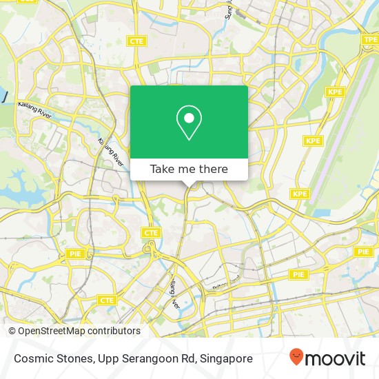 Cosmic Stones, Upp Serangoon Rd map