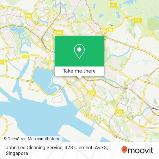 John Lee Cleaning Service, 428 Clementi Ave 3 map