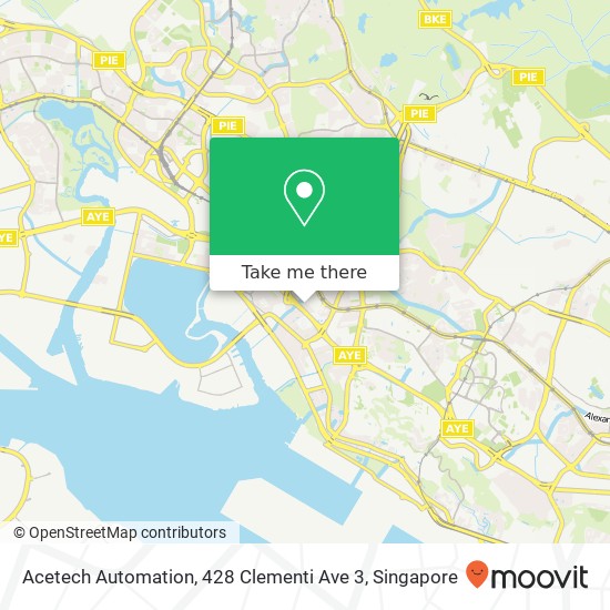 Acetech Automation, 428 Clementi Ave 3 map