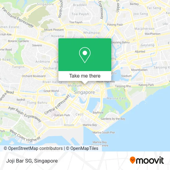 Joji Bar SG地图