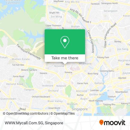 WWW.Mycall.Com.SG map