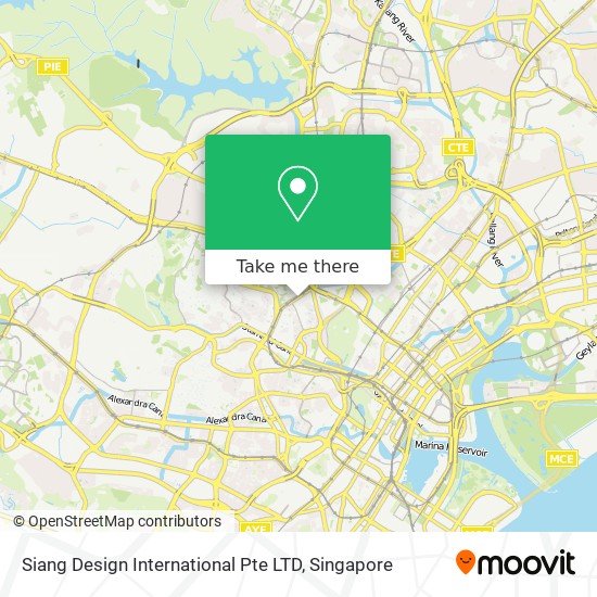 Siang Design International Pte LTD map