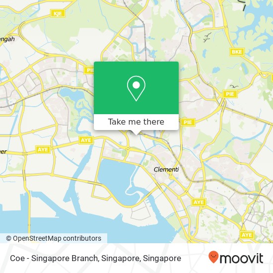 Coe - Singapore Branch, Singapore map