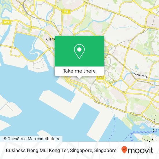 Business Heng Mui Keng Ter, Singapore map