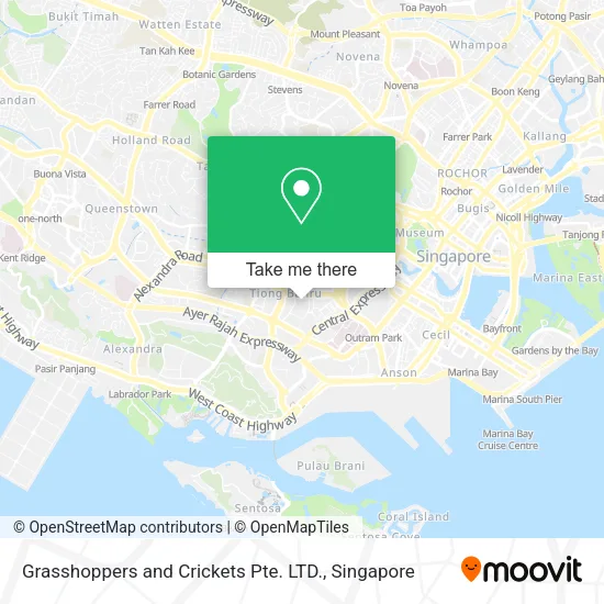 Grasshoppers and Crickets Pte. LTD.地图