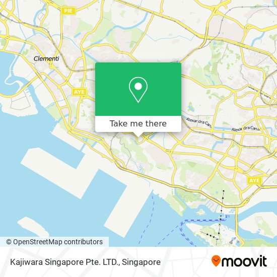 Kajiwara Singapore Pte. LTD. map