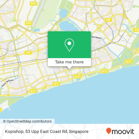 Kopishop, 53 Upp East Coast Rd map