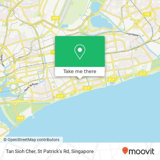 Tan Sioh Cher, St Patrick's Rd map