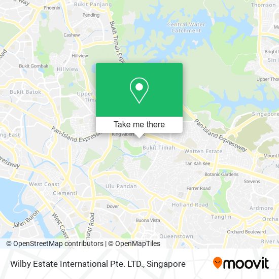 Wilby Estate International Pte. LTD. map