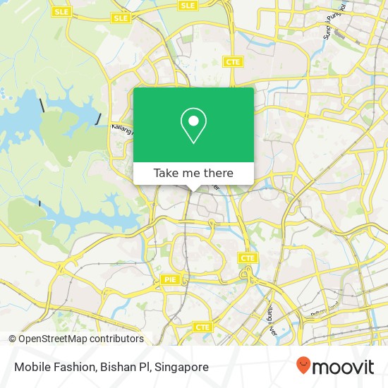 Mobile Fashion, Bishan Pl map