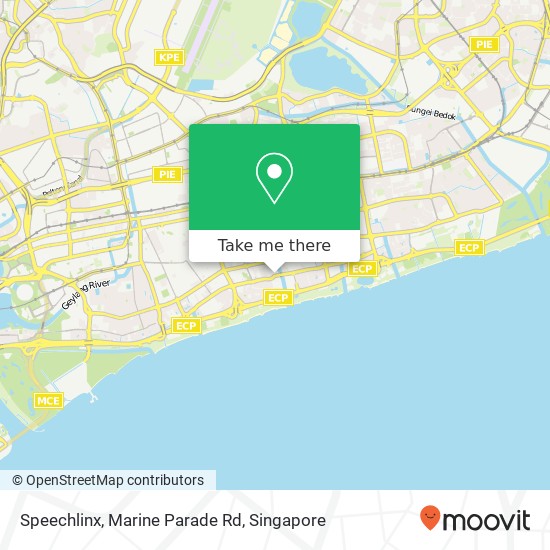 Speechlinx, Marine Parade Rd map